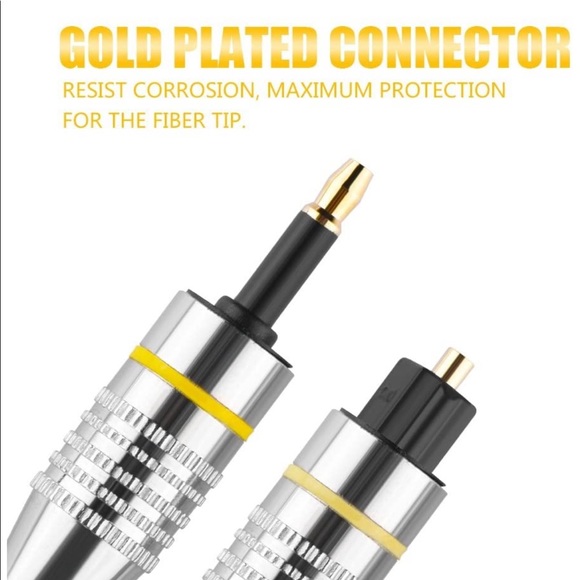 Toslink Optical to Mini Plug 3.5mm Cable - Picture 2 of 7